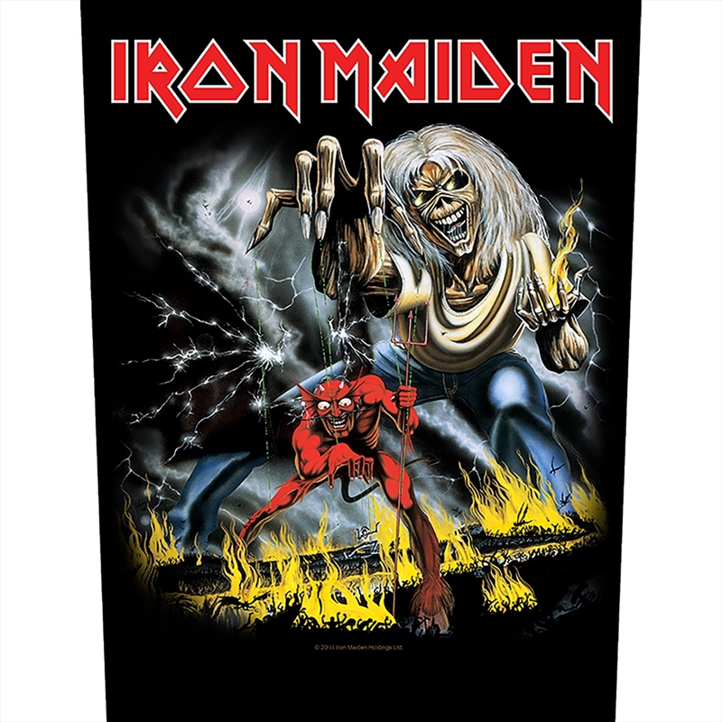 Iron Maiden - Number Of The Beast (Backpatch) - Patch/Product Detail/Buttons & Pins