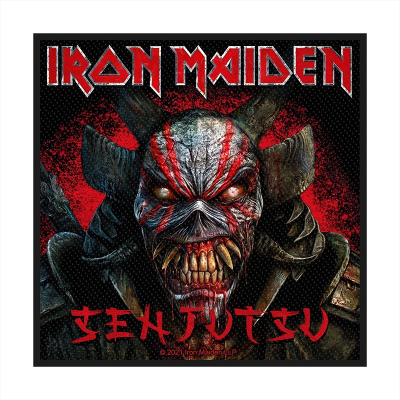 Iron Maiden - Senjutsu Back Cover (Packaged) - Patch/Product Detail/Buttons & Pins