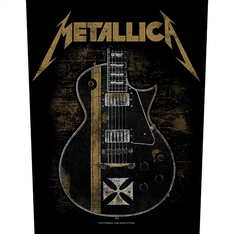 Metallica - Hetfield Guitar (Backpatch) - Patch/Product Detail/Buttons & Pins