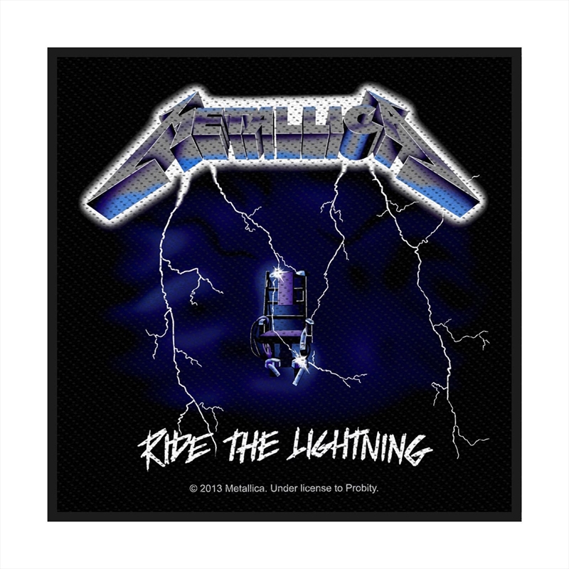 Metallica - Ride The Lightning - Patch/Product Detail/Buttons & Pins