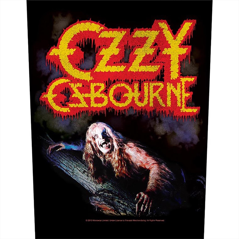 Ozzy Osbourne - Bark At The Moon (Backpatch) - Patch/Product Detail/Buttons & Pins