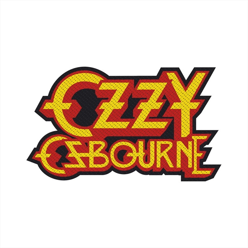 Ozzy Osbourne - Logo Cut-Out - Patch/Product Detail/Buttons & Pins