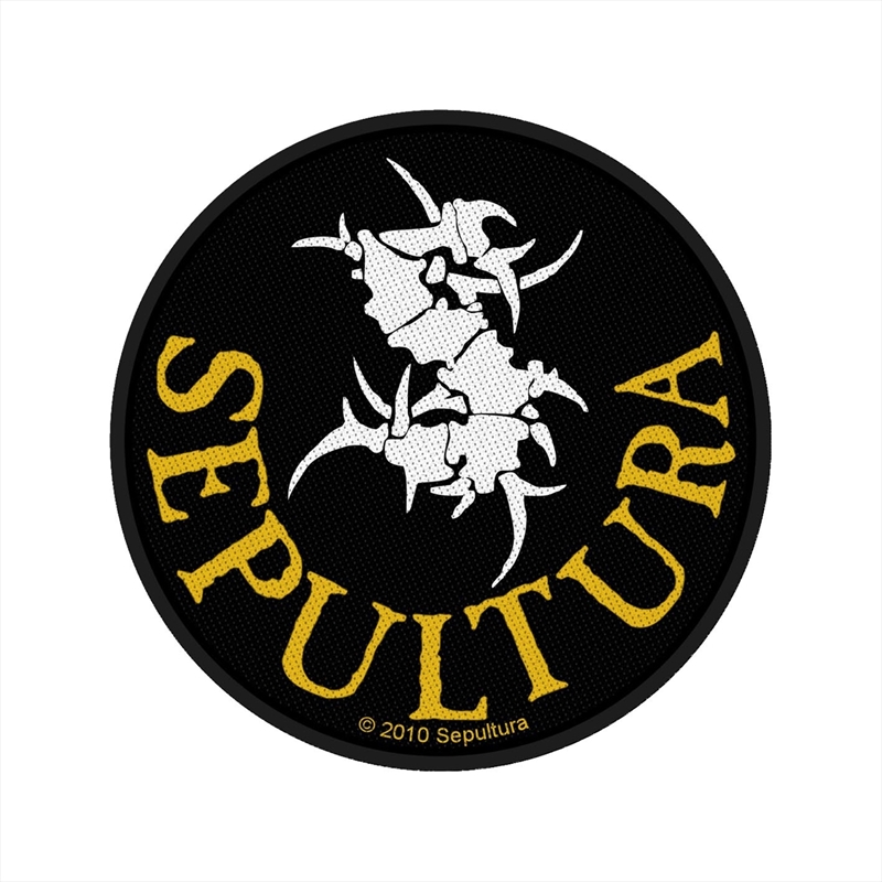 Sepultura - Circular Logo - Patch/Product Detail/Buttons & Pins