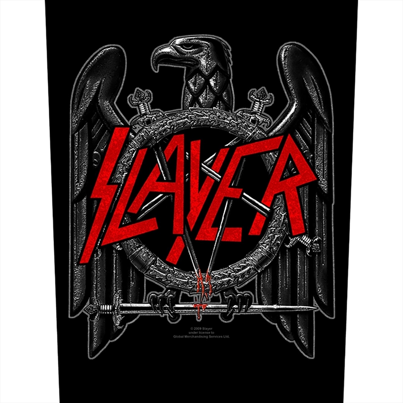 Slayer - Black Eagle (Backpatch) - Patch/Product Detail/Buttons & Pins