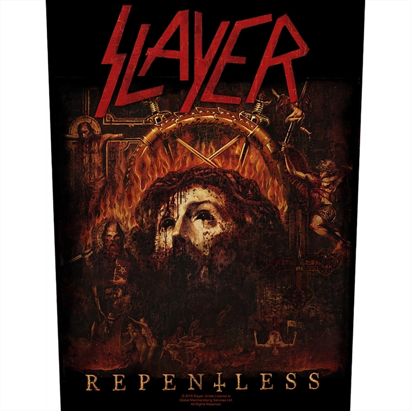 Slayer - Repentless (Backpatch) - Patch/Product Detail/Buttons & Pins