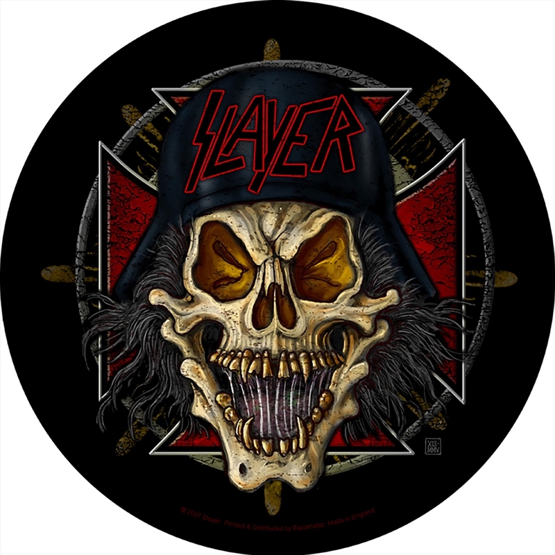 Slayer - Wehrmacht Circular (Backpatch) - Patch/Product Detail/Buttons & Pins