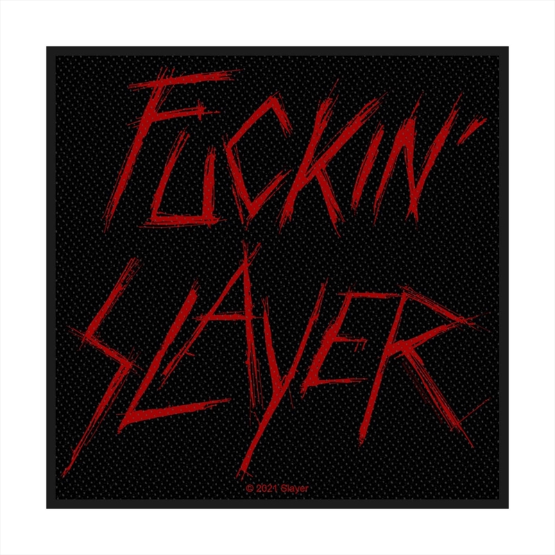 Slayer - Fuckin' Slayer (Patch) - Patch/Product Detail/Buttons & Pins