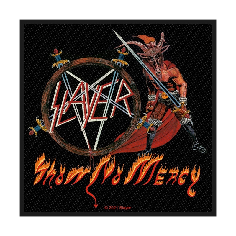 Slayer - Show No Mercy (Patch) - Patch/Product Detail/Buttons & Pins