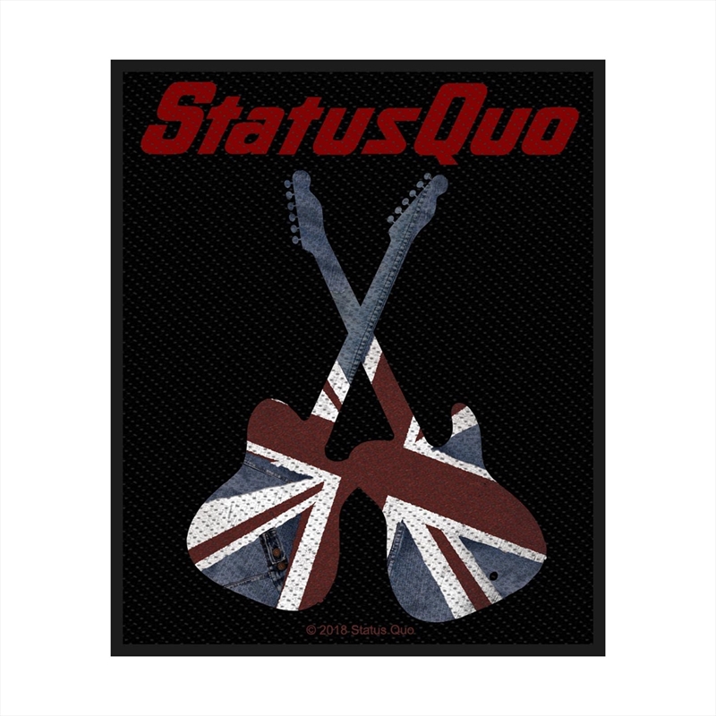 Status Quo - Guitars - Patch/Product Detail/Buttons & Pins