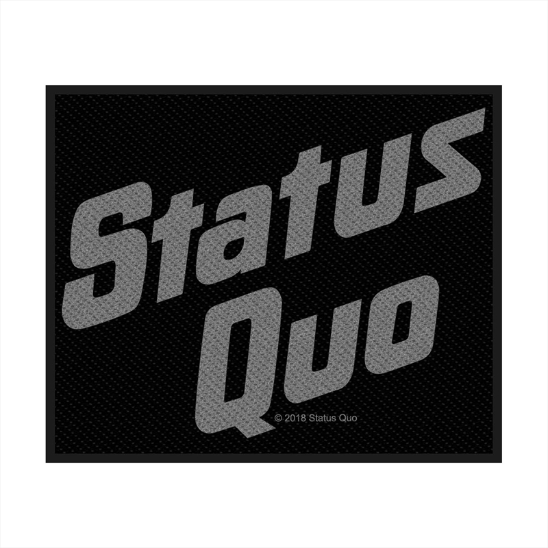 Status Quo - Logo - Patch/Product Detail/Buttons & Pins