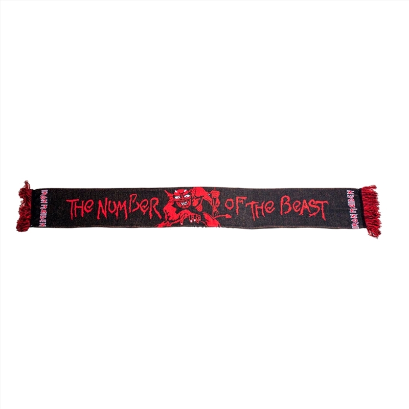 Iron Maiden - Number Of The Beast - Scarf - Black/Product Detail/Apparel