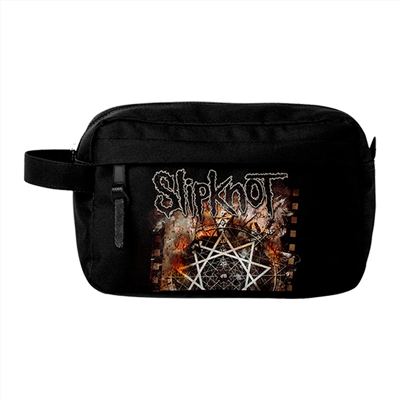 Slipknot - Pentagram - Wash Bag - Black/Product Detail/Beauty Products