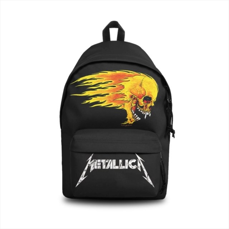Metallica - Pushead Flame - Backpack - Black/Product Detail/Bags