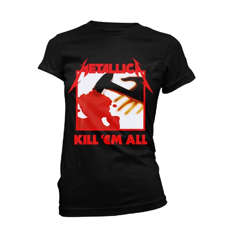 Metallica - Kill 'Em All Tracks - Black - SMALL/Product Detail/Shirts