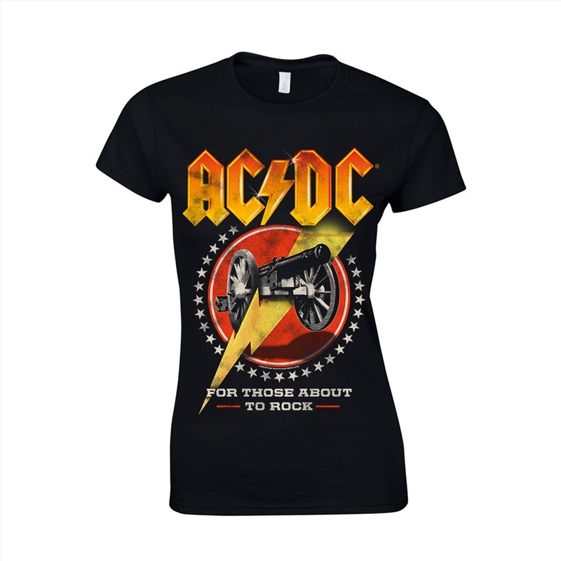 AC/DC - For Those About To Rock New - Black - XL/Product Detail/Shirts