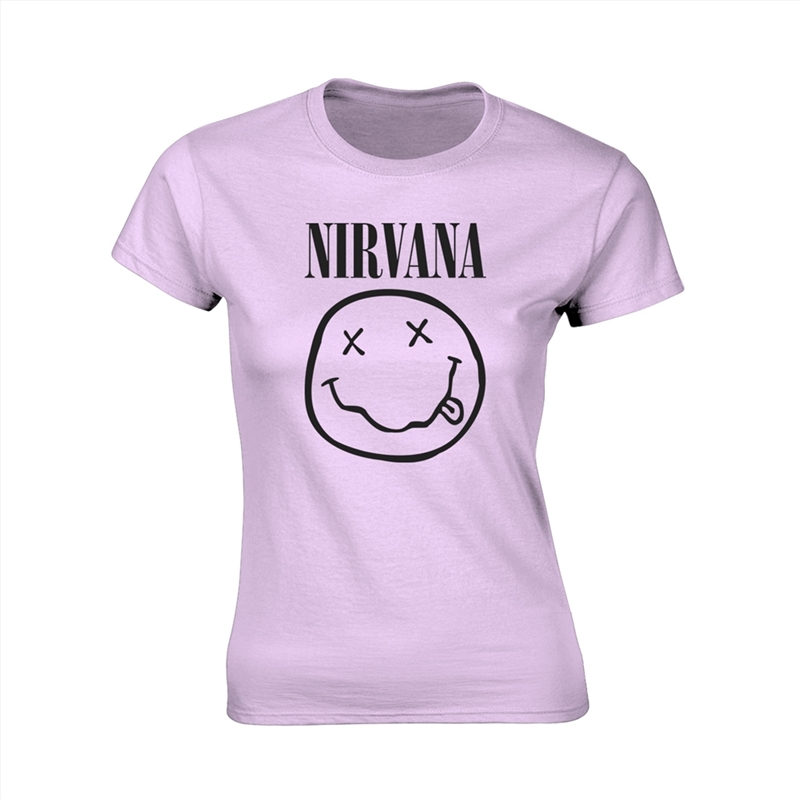 Nirvana - Smiley - Pink - XL/Product Detail/Shirts