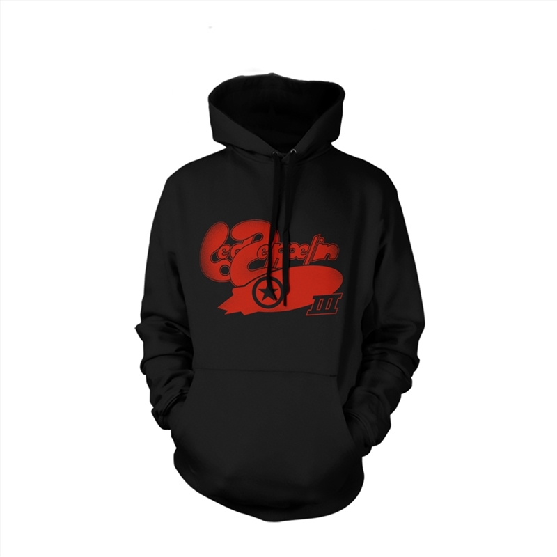 Led Zeppelin - Lz Iii Bubble Logo - Black - SMALL/Product Detail/Outerwear