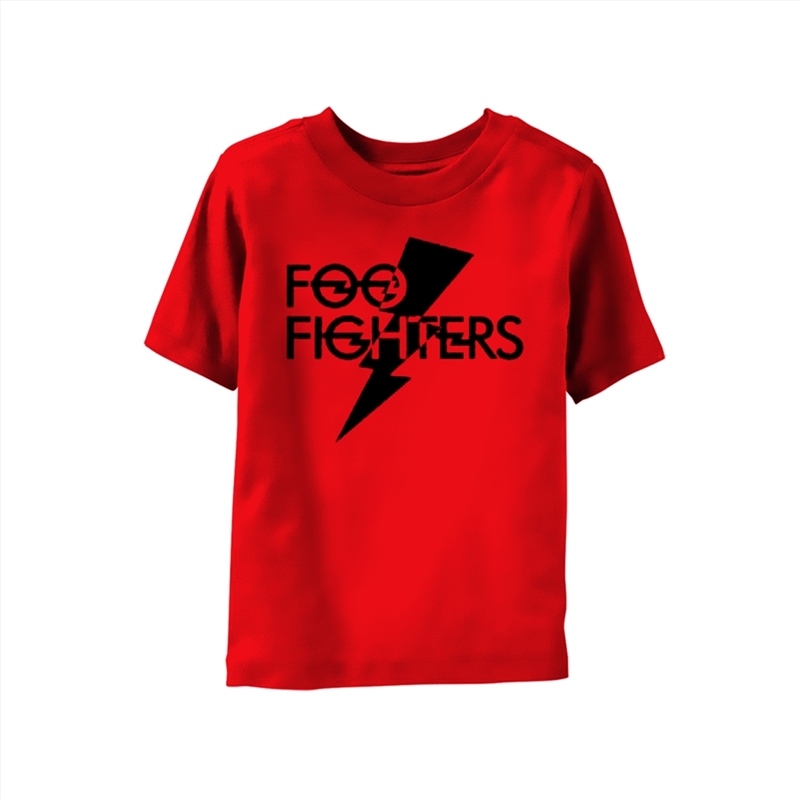 Foo Fighters - Logo (3-6 Months) - Red - SMALL/Product Detail/Shirts