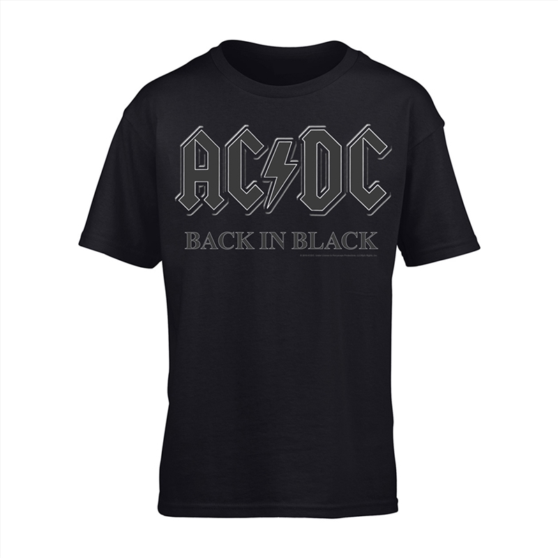 AC/DC - Back In Black - Black - MEDIUM/Product Detail/Shirts