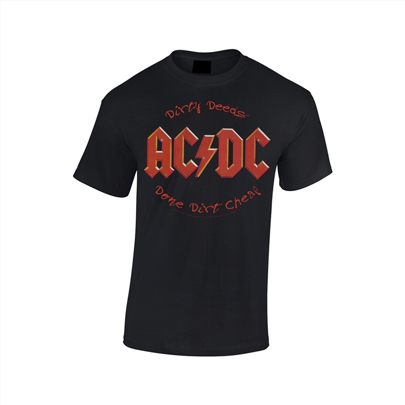 AC/DC - Dirty Deeds - Black - SMALL/Product Detail/Shirts