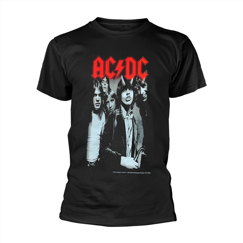 AC/DC - Highway To Hell (B/W) - Black - XXL/Product Detail/Shirts