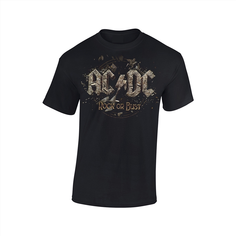 AC/DC - Rock Or Bust - Black - SMALL/Product Detail/Shirts