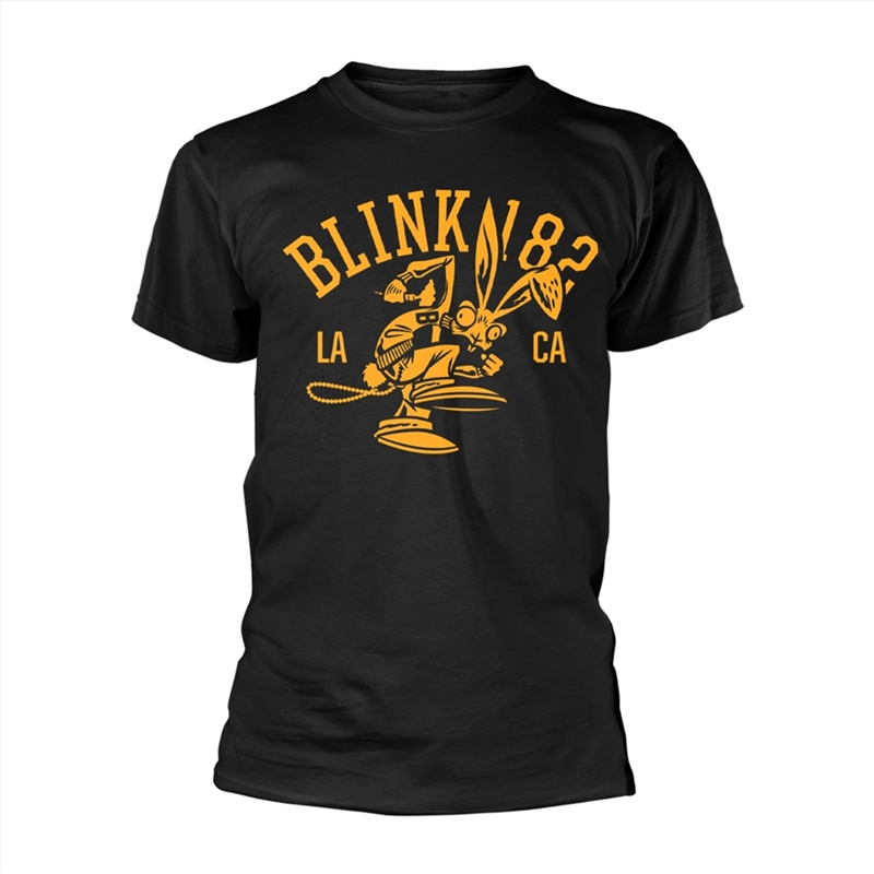 Blink 182 - College Mascot - Black - SMALL/Product Detail/Shirts