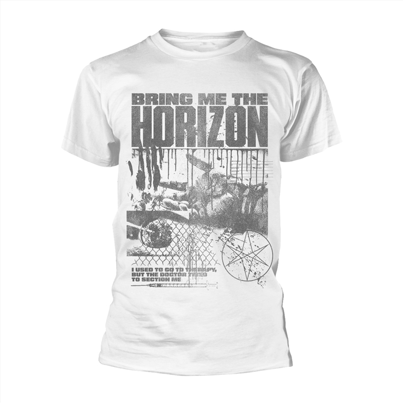 Bring Me The Horizon - Therapy - White - MEDIUM/Product Detail/Shirts