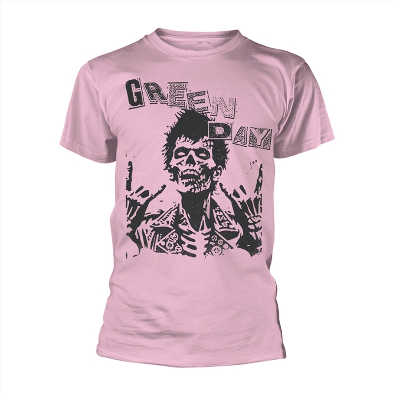 Green Day - Billie Joe Zombie - Pink - MEDIUM/Product Detail/Shirts