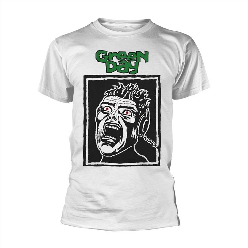 Green Day - Scream - White - SMALL/Product Detail/Shirts