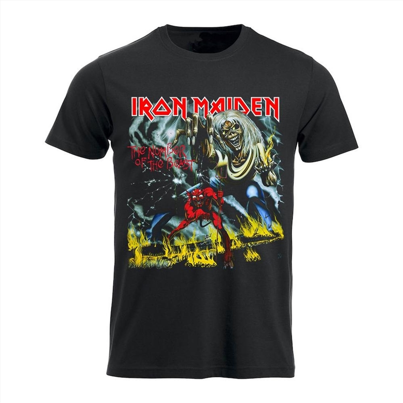 Iron Maiden - The Number Of The Beast - Black - SMALL/Product Detail/Shirts