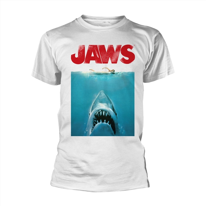 Jaws - Jaws Poster - White - SMALL/Product Detail/Shirts