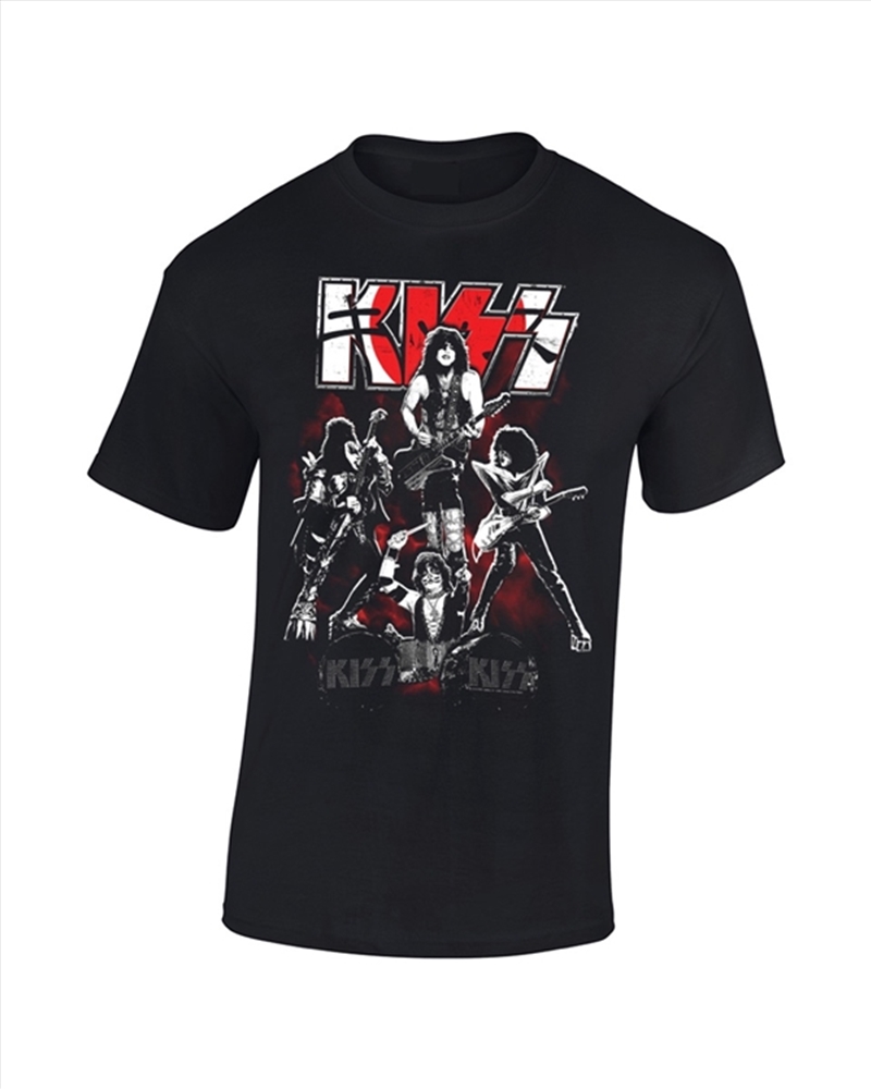 Kiss - Japan - Black - XXL/Product Detail/Shirts