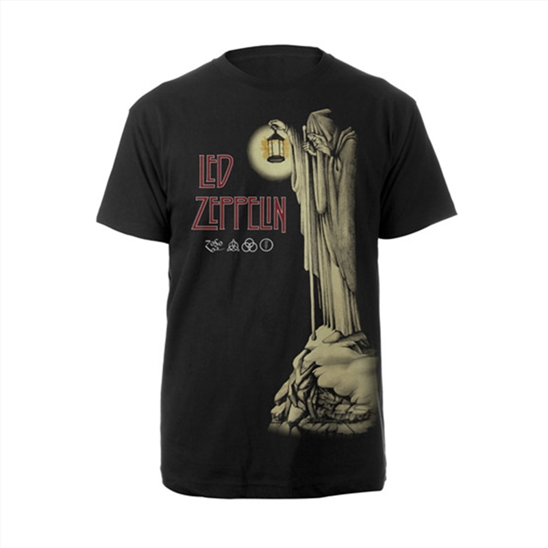 Led Zeppelin - Hermit - Black - SMALL/Product Detail/Shirts