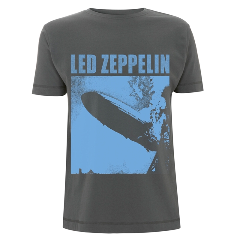 Led Zeppelin - Lz1 Blue Cover - Grey - SMALL/Product Detail/Shirts