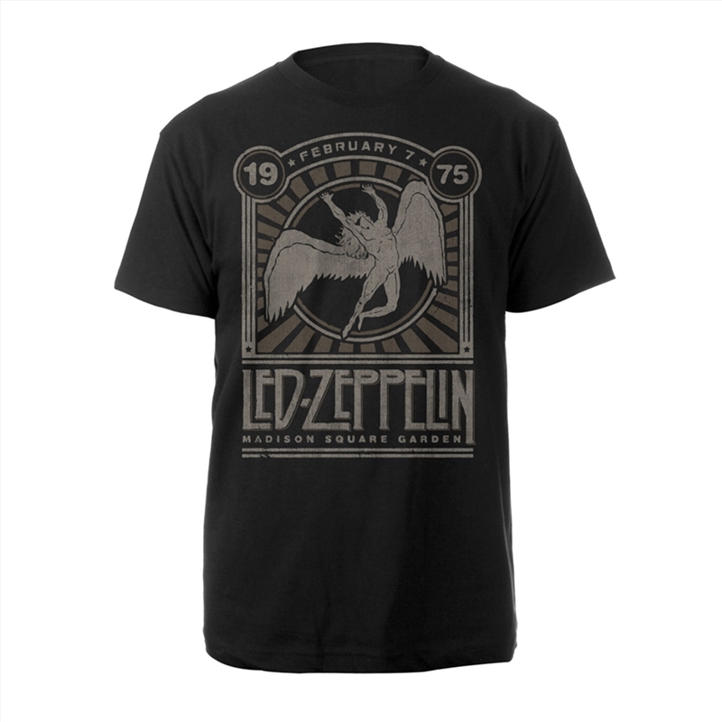 Led Zeppelin - Madison Square Garden 1975 - Black - SMALL/Product Detail/Shirts