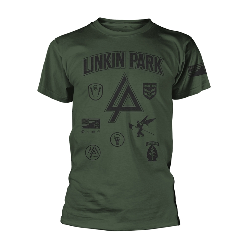 Linkin Park - Patches - Green - XL/Product Detail/Shirts