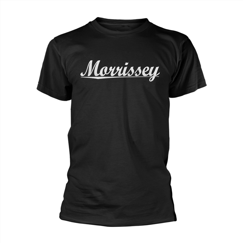 Morrissey - Text Logo - Black - SMALL/Product Detail/Shirts