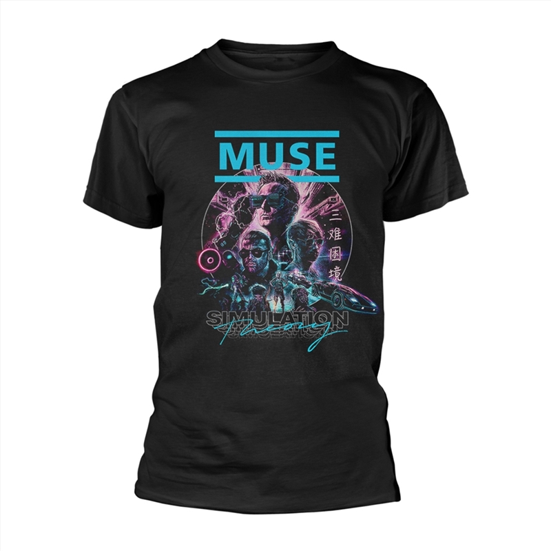 Muse - Simulation Theory - Black - SMALL/Product Detail/Shirts