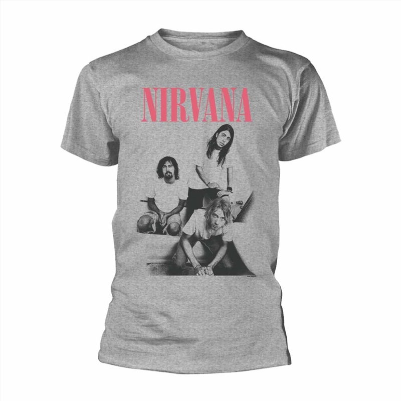 Nirvana - Bathroom Photo - Grey - LARGE/Product Detail/Shirts