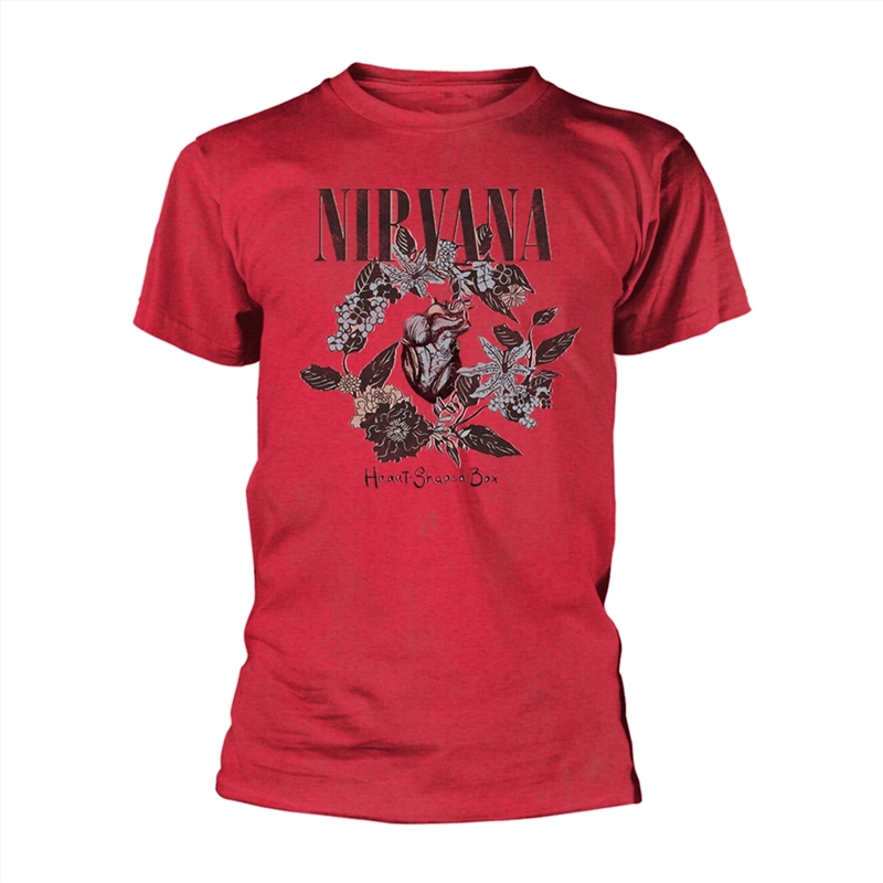 Nirvana - Heart Shaped Box - Red - SMALL/Product Detail/Shirts