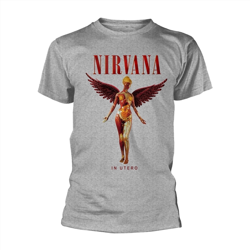 Nirvana - In Utero - Sport Grey - SMALL/Product Detail/Shirts