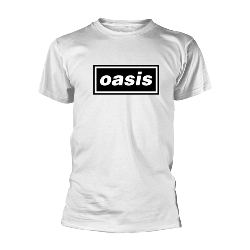 Oasis - Decca Logo - White - SMALL/Product Detail/Shirts