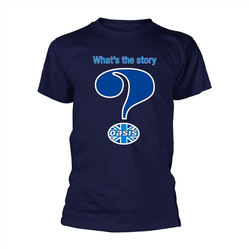 Oasis - Question Mark - Navy Blue - MEDIUM/Product Detail/Shirts