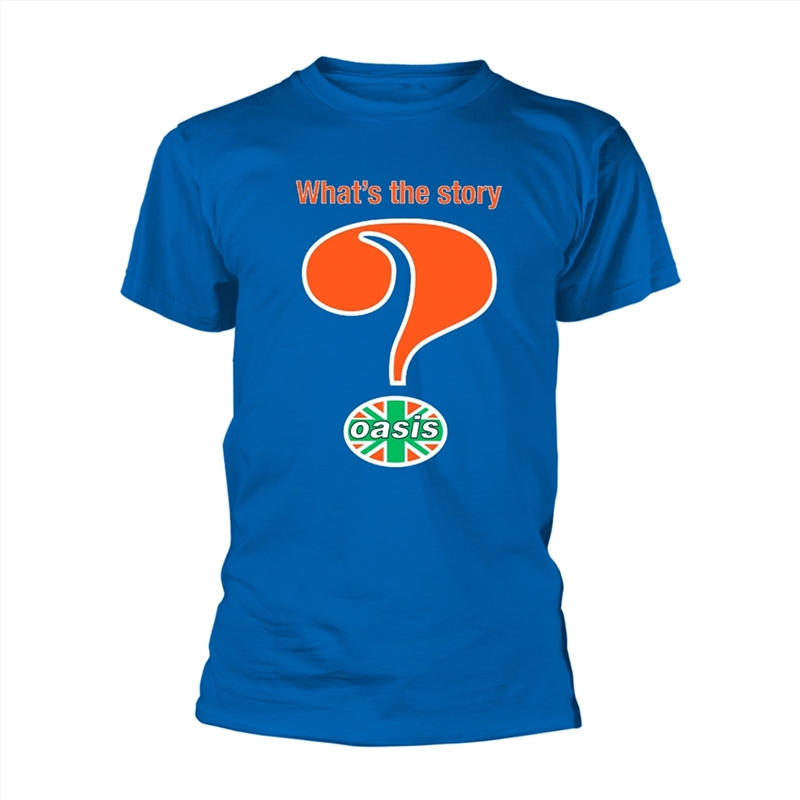 Oasis - Question Mark - Royal Blue - MEDIUM/Product Detail/Shirts