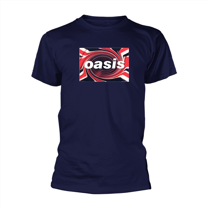 Oasis - Union Jack - Blue - SMALL/Product Detail/Shirts