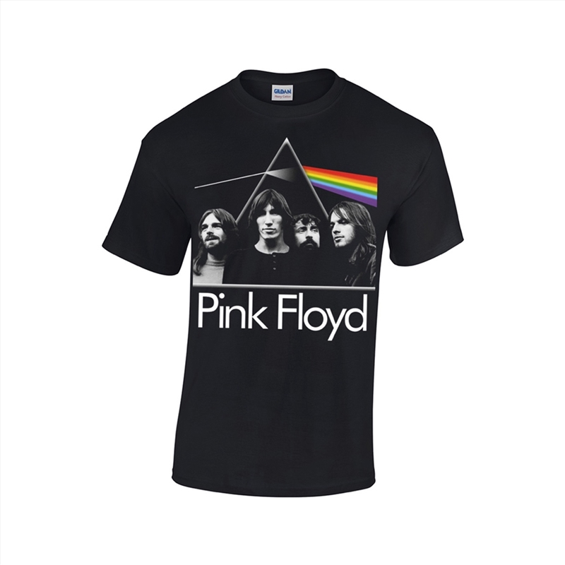 Pink Floyd - The Dark Side Of The Moon Band - Black - SMALL/Product Detail/Shirts