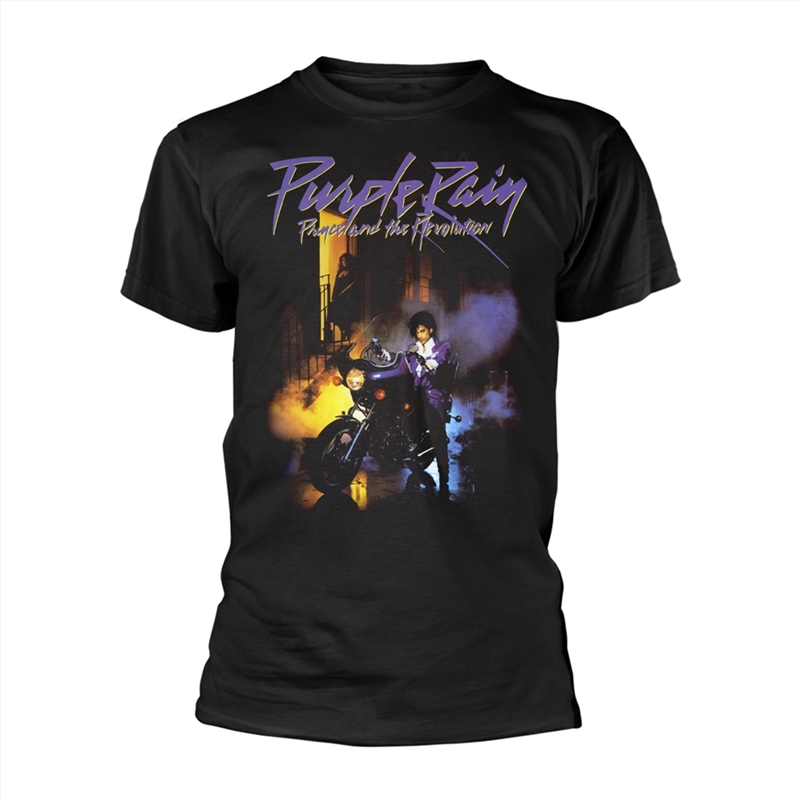 Prince - Purple Rain - Black - SMALL/Product Detail/Shirts