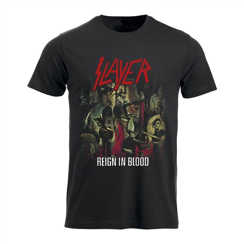 Slayer - Reign In Blood - Black - MEDIUM/Product Detail/Shirts