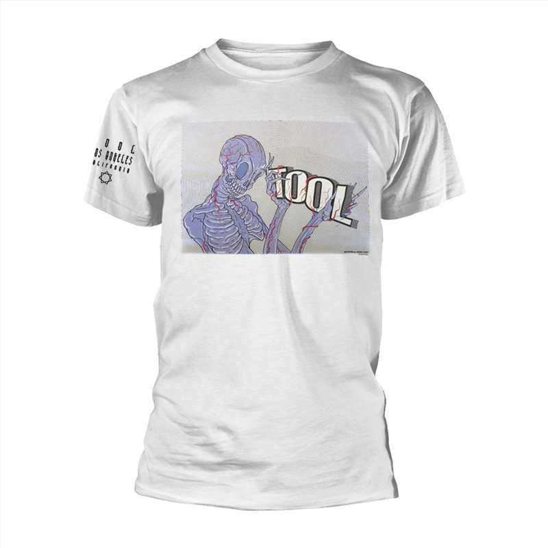 Tool - Skeleton - White - SMALL/Product Detail/Shirts